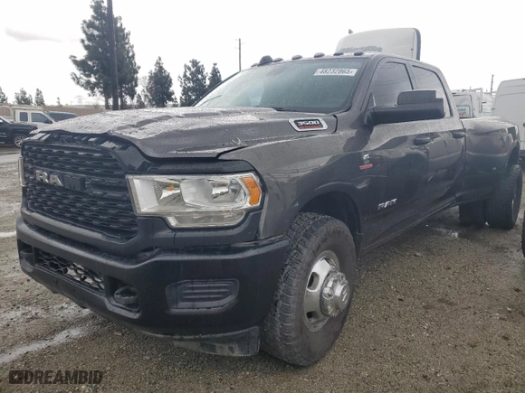 2022 Ram 3500 Tradesman with VIN 3C63RPGL8NG316526, listed as a Copart auction lot 48232865 with 99,164 mi miles and Salvage Title. Bid and sale history available at carsss.com. Image 1.