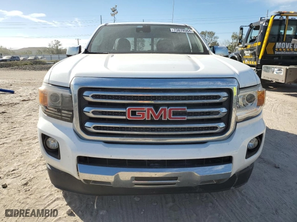2016 GMC Canyon 2WD SLT with VIN 1GTG5DE17G1360721, listed as a Copart auction lot 73878564 with 0 mi miles and Salvage Title. Bid and sale history available at carsss.com. Image 5.
