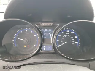2014 Hyundai Veloster Turbo with VIN KMHTC6AE8EU198906, listed as a Copart auction lot 48309475 with 109,993 mi miles and Salvage Title. Bid and sale history available at carsss.com. Image 9.