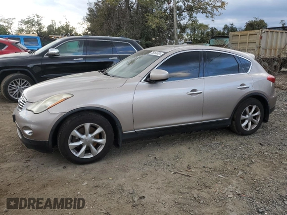 2008 Infiniti EX Journey with VIN JNKAJ09F28M354162, listed as a Copart auction lot 76360604 with 166,718 mi miles and Clean Title. Bid and sale history available at DreamBid. Image 1.