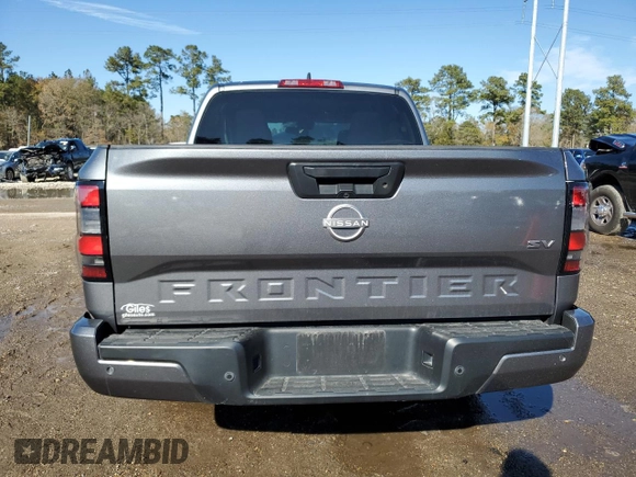 2023 Nissan Frontier Pro-X with VIN 1N6ED1EJ2PN606489, listed as a Copart auction lot 89196555 with 12,979 mi miles and Salvage title. Bid and sale history available at DreamBid. Image 6.