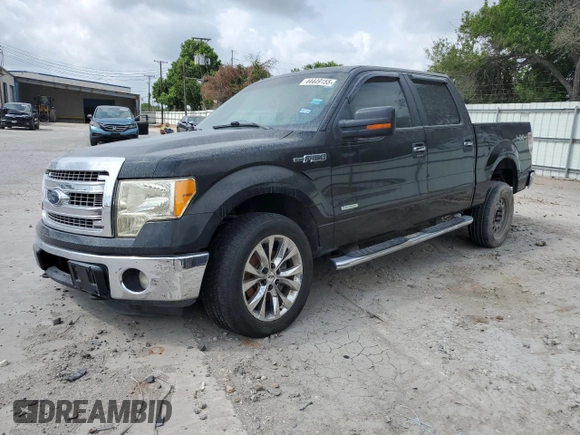 2013 Ford F-150 XL with VIN 1FTFW1ET8DFA04267, listed as a Copart auction lot 44449155 with 199,150 mi miles and Clean Title. Bid and sale history available at DreamBid. Image 1.
