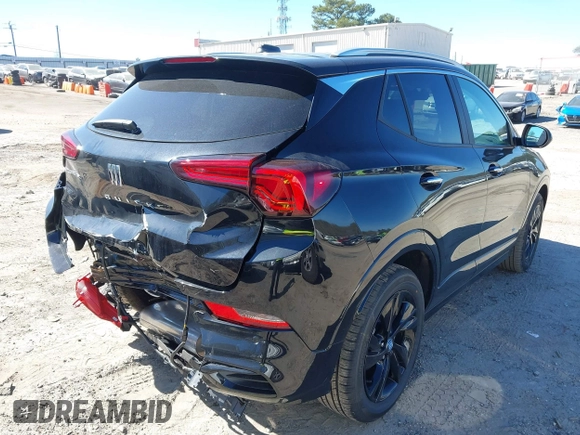 2025 Buick Encore GX Sport Touring with VIN KL4AMDSL5SB120515, listed as a IAAI auction lot 41694185 with 2,215 mi miles and . Bid and sale history available at DreamBid. Image 4.