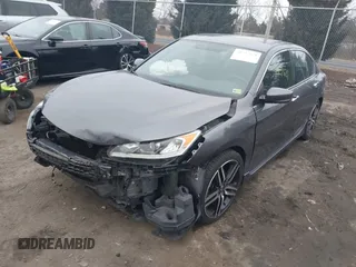 2017 Honda Accord Sport with VIN 1HGCR2F59HA077331, listed as a IAAI auction lot 41727621 with 254,635 mi miles. Bid and sale history available at carsss.com. Image 17.