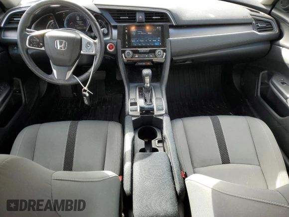 2017 Honda Civic Sedan EX with VIN 19XFC2F71HE022755, listed as a Copart auction lot 50838025 with 53,680 mi miles and Salvage Title. Bid and sale history available at carsss.com. Image 8.