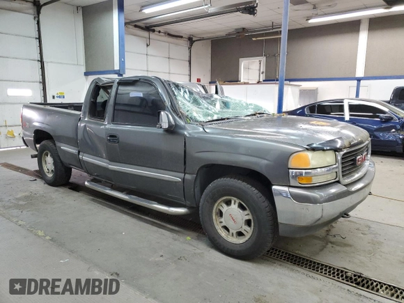 1999 GMC New Sierra 1500 SLE with VIN 1GTEK19T6XE508537, listed as a Copart auction lot 78659894 with 0 mi miles and Salvage Title. Bid and sale history available at carsss.com. Image 4.