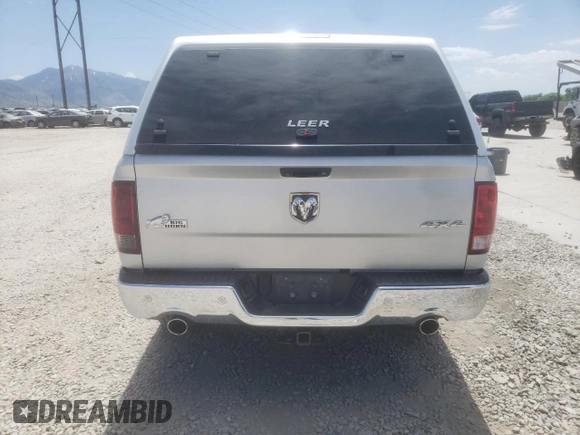 2017 Ram 1500 Big Horn с VIN 3C6RR7LT6HG511271, выставлен на аукционе Copart как лот 60560845 с пробегом 128 470 миль миль и Списание • Salvage title. История ставок и продаж доступна на DreamBid. Изображение 6.