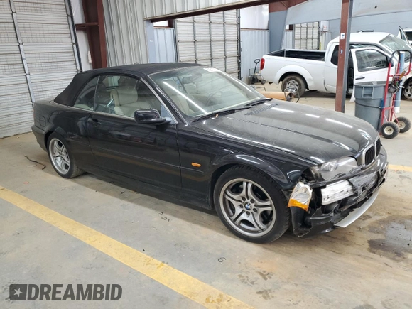 2001 BMW 3 Series 330Ci with VIN WBABS53401EV87414, listed as a Copart auction lot 83841974 with 90,923 mi miles and Salvage Title. Bid and sale history available at carsss.com. Image 4.