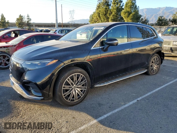 2023 Mercedes-Benz EQS 450 z VIN 4JGDM2EB6PA022693, wystawiony jako Copart lot #86565954 z przebiegiem 17 391 mil mil oraz Szkoda całkowita • Salvage title. Historia ofert i sprzedaży dostępna na DreamBid. Obrazek 1.