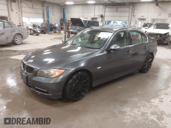 2007 BMW 3 Series 335xi with VIN WBAVD53537A007900, listed as a IAAI auction lot 41489694 with Not Provided miles and . Bid and sale history available at carsss.com. Image 2.