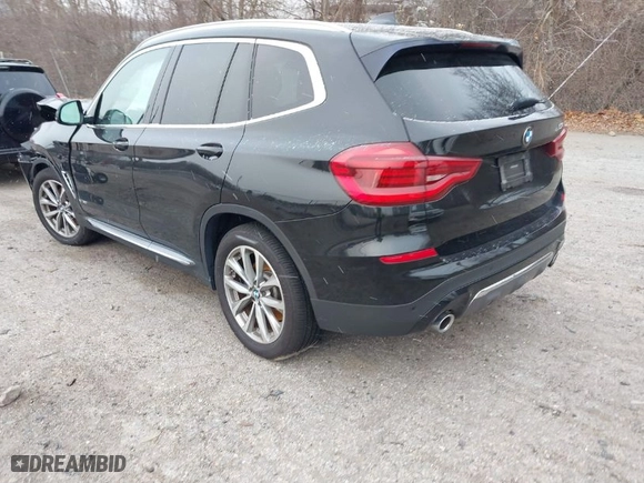 2018 BMW X3 xDrive30i with VIN 5UXTR9C59JLD62148, listed as a IAAI auction lot 41213686 with 1 mi miles. Bid and sale history available at carsss.com. Image 3.