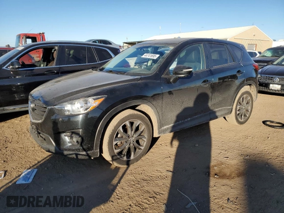 2016 Mazda CX-5 Grand Touring with VIN JM3KE4DY0G0731384, listed as a Copart auction lot 44741695 with 58,727 mi miles and Salvage Title. Bid and sale history available at carsss.com. Image 1.