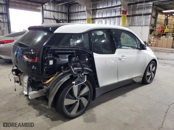 2017 BMW i3 with VIN WBY1Z8C37HV891867, listed as a Copart auction lot 48141123 with 0 mi miles. Bid and sale history available at carsss.com. Image 3.