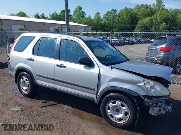 2006 Honda CR-V LX z VIN SHSRD78596U445523, wystawiony jako IAAI lot #42212230 z przebiegiem 141 228 mil mil oraz . Historia ofert i sprzedaży dostępna na DreamBid. Obrazek 1.