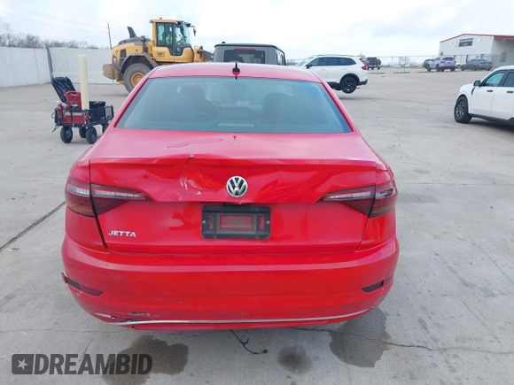 2019 Volkswagen Jetta S z VIN 3VWC57BUXKM099060, wystawiony jako IAAI lot #41478697 z przebiegiem 134 363 mil mil oraz . Historia ofert i sprzedaży dostępna na DreamBid. Obrazek 6.