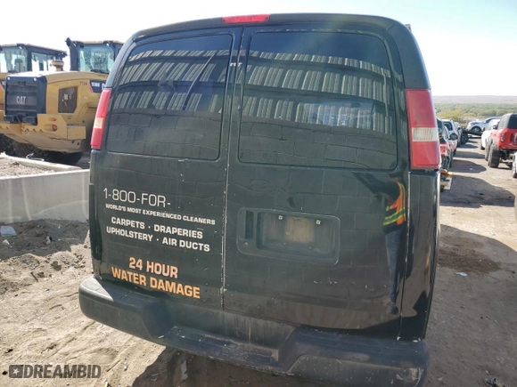 2004 Chevrolet Express Cargo Van with VIN 1GCFG15X941204216, listed as a Copart auction lot 75060994 with 0 mi miles and Clean Title. Bid and sale history available at carsss.com. Image 6.