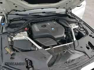 2019 BMW 5 Series 530i xDrive with VIN WBAJA7C53KWW11977, listed as a Copart auction lot 80778465 with 107,693 mi miles and Salvage title. Bid and sale history available at DreamBid. Image 15.