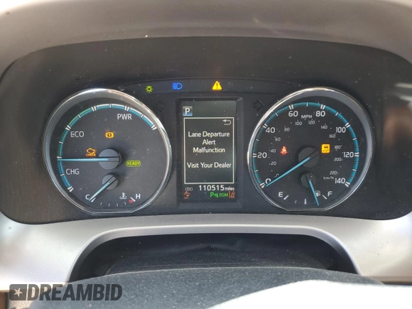 2016 Toyota RAV4 Limited with VIN JTMDJREV8GD009622, listed as a Copart auction lot 61870645 with 110,515 mi miles and Salvage title. Bid and sale history available at DreamBid. Image 9.