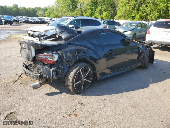 2019 Toyota 86 GT with VIN JF1ZNAE17K9702580, listed as a Copart auction lot 53874964 with 0 mi miles and Salvage Title. Bid and sale history available at carsss.com. Image 3.