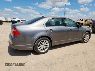 2012 Ford Fusion SEL with VIN 3FAHP0JGXCR422555, listed as a Copart auction lot 61543625 with 105,762 mi miles and Clean title. Bid and sale history available at DreamBid. Image 3.
