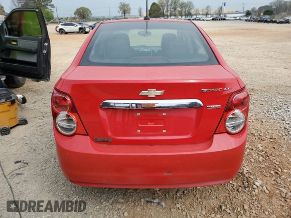 2015 Chevrolet Sonic LT with VIN 1G1JC5SB7F4148860, listed as a Copart auction lot 50632085 with 125,475 mi miles and Salvage Title. Bid and sale history available at DreamBid. Image 6.