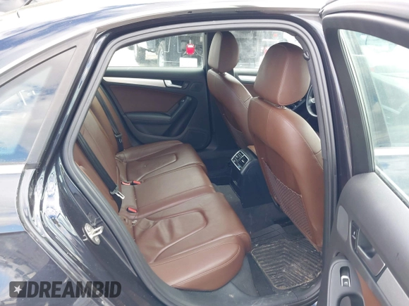 2014 Audi A4 Premium Plus with VIN WAUFFAFL7EN044343, listed as a IAAI auction lot 41636051 with 126,610 mi miles. Bid and sale history available at carsss.com. Image 8.
