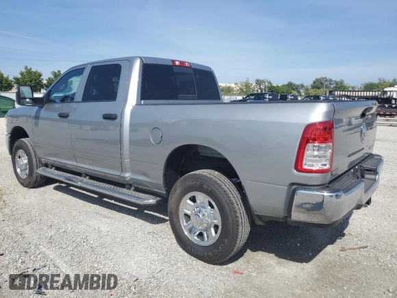 2024 Ram 2500 Tradesman with VIN 3C6UR5CJ3RG268498, listed as a Copart auction lot 68364344 with 33 mi miles and Salvage Title. Bid and sale history available at carsss.com. Image 2.