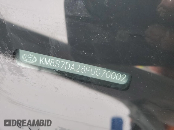 2023 Hyundai Santa Fe Limited z VIN KM8S7DA28PU070002, wystawiony jako Copart lot #47192795 z przebiegiem 29 519 mil mil oraz Nie do naprawy • Non repairable. Historia ofert i sprzedaży dostępna na DreamBid. Obrazek 13.