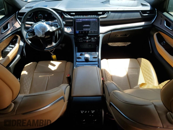 2024 Jeep Grand Cherokee Summit with VIN 1C4RJKEG1R8554510, listed as a Copart auction lot 55596925 with 15,802 mi miles and Salvage title. Bid and sale history available at DreamBid. Image 8.