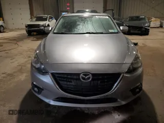 2015 Mazda 3 i Grand Touring with VIN JM1BM1W77F1256002, listed as a Copart auction lot 46062915 with 139,925 mi miles and Salvage Title. Bid and sale history available at DreamBid. Image 5.