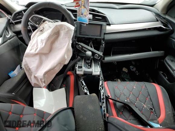 2021 Honda Civic LX с VIN 2HGFC2F66MH517914, выставлен на аукционе Copart как лот 61047225 с пробегом Не указан миль и Списание • Salvage title. История ставок и продаж доступна на DreamBid. Изображение 8.