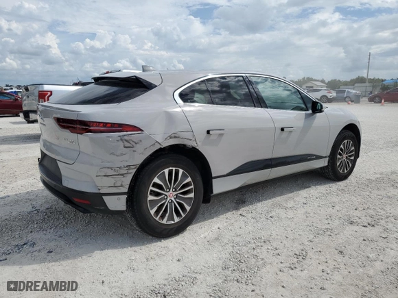 2020 Jaguar I-PACE S with VIN SADHB2S11L1F79827, listed as a Copart auction lot 67373213 with 8198 miles. Bid and sale history available at carsss.com. Image 3.