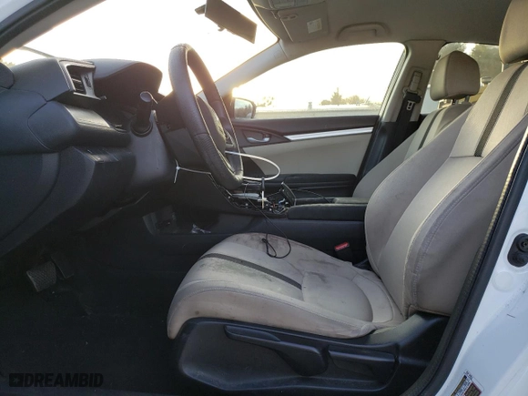 2016 Honda Civic Sedan LX with VIN 19XFC2F51GE211452, listed as a Copart auction lot 80731194 with 0 mi miles and Salvage Title. Bid and sale history available at carsss.com. Image 7.