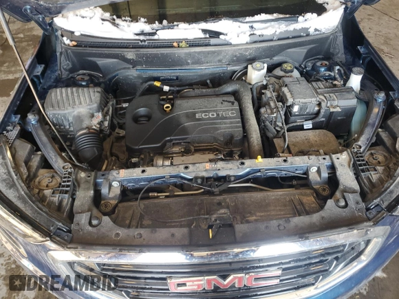 2021 GMC Terrain SLE with VIN 3GKALTEV1ML357587, listed as a Copart auction lot 45025055 with 68,880 mi miles and Salvage title. Bid and sale history available at DreamBid. Image 11.