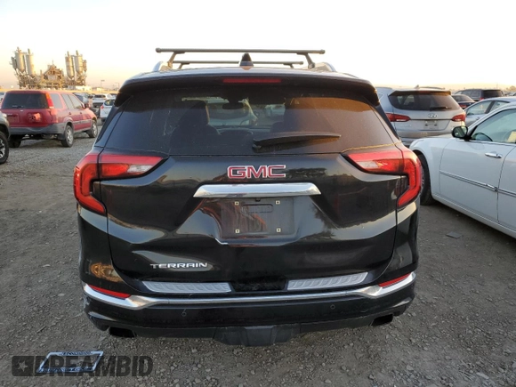 2018 GMC Terrain Denali with VIN 3GKALSEXXJL278460, listed as a Copart auction lot 46822425 with 116,988 mi miles and Salvage Title. Bid and sale history available at DreamBid. Image 6.