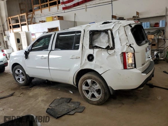2013 Honda Pilot EX-L z VIN 5FNYF4H59DB031117, wystawiony jako Copart lot #60687635 z przebiegiem 140 565 mil mil oraz Szkoda całkowita • Salvage title. Historia ofert i sprzedaży dostępna na DreamBid. Obrazek 2.