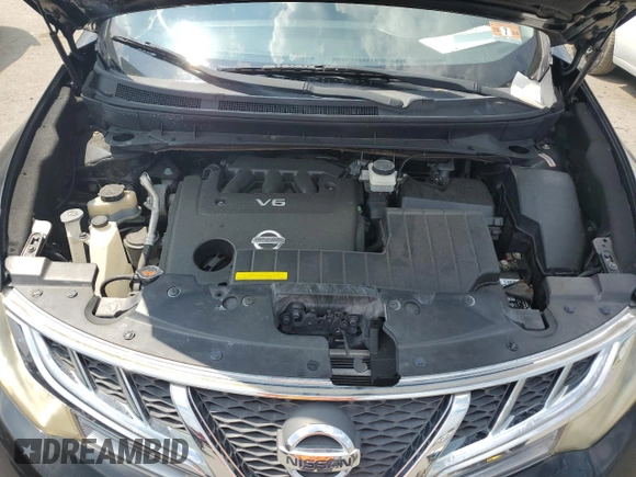 2012 Nissan Murano S with VIN JN8AZ1MU2CW118781, listed as a Copart auction lot 68756484 with 0 mi miles and Clean Title. Bid and sale history available at carsss.com. Image 12.