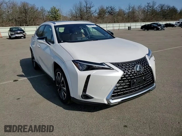 2025 Lexus UX with VIN JTHUCJDH6S2007491, listed as a Copart auction lot 52997175 with 1,042 mi miles and Salvage Title. Bid and sale history available at carsss.com. Image 12.