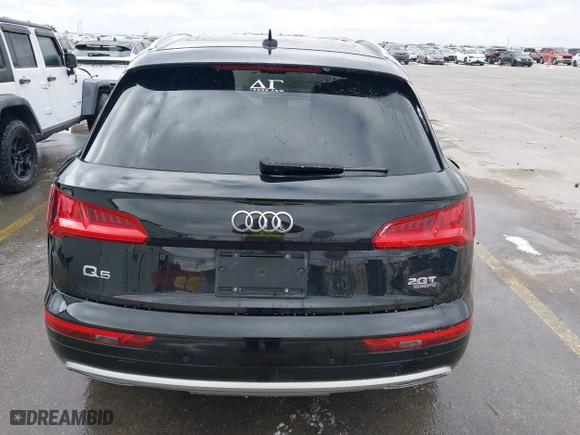 2018 Audi Q5 Premium Plus with VIN WA1BNAFY6J2228095, listed as a IAAI auction lot 41365264 with 75,191 mi miles. Bid and sale history available at carsss.com. Image 16.