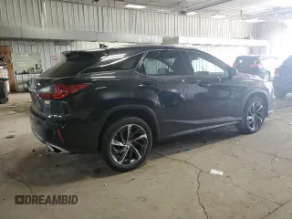 2017 Lexus RX 350 with VIN 2T2BZMCA1HC116024, listed as a Copart auction lot 60543455 with 56,381 mi miles and Clean title. Bid and sale history available at DreamBid. Image 3.