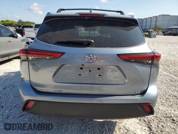 2021 Toyota Highlander L z VIN 5TDZZRAH2MS067837, wystawiony jako Copart lot #57457195 z przebiegiem 53 904 mil mil oraz Szkoda całkowita • Salvage title. Historia ofert i sprzedaży dostępna na DreamBid. Obrazek 6.