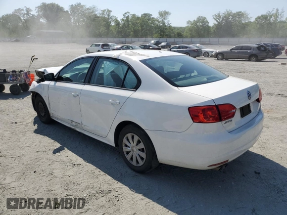 2013 Volkswagen Jetta S with VIN 3VW2K7AJ0DM260336, listed as a Copart auction lot 53988595 with 260,870 mi miles and Salvage title. Bid and sale history available at DreamBid. Image 2.