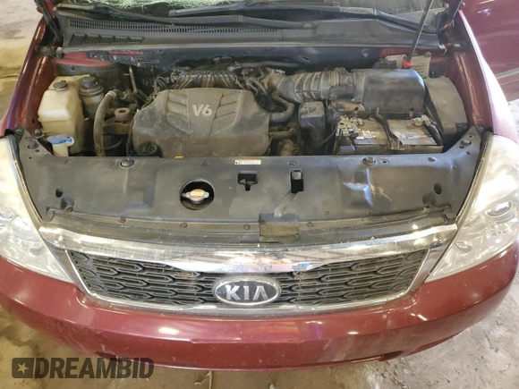 2012 Kia Sedona EX with VIN KNDMH4C70C6431885, listed as a Copart auction lot 75356874 with 159,931 mi miles and Clean Title. Bid and sale history available at carsss.com. Image 12.