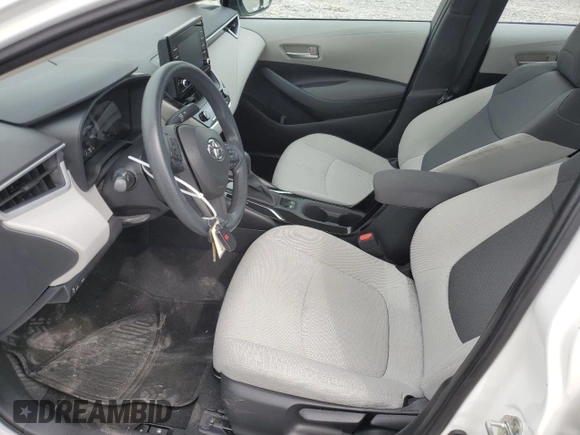 2020 Toyota Corolla L with VIN 5YFDPRAEXLP106087, listed as a Copart auction lot 50846045 with 54,319 mi miles and Salvage Title. Bid and sale history available at carsss.com. Image 7.