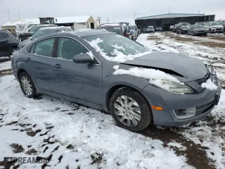 2011 Mazda Mazda6 i Touring with VIN 1YVHZ8CH2B5M02241, listed as a Copart auction lot 87598725 with 87,603 mi miles and Salvage Title. Bid and sale history available at carsss.com. Image 4.