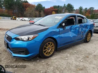 2023 Subaru Impreza with VIN 4S3GKAB61P3602222, listed as a Copart auction lot 78674434 with 19,416 mi miles and Salvage title. Bid and sale history available at DreamBid. Image 1.