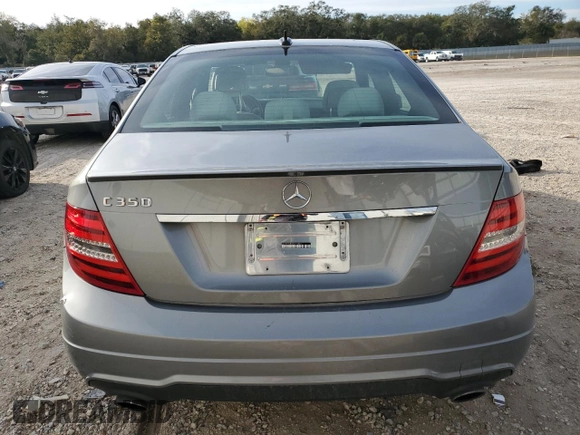 2013 Mercedes-Benz C 350 Sport with VIN WDDGF5HB9DA767884, listed as a Copart auction lot 89378275 with 107,186 mi miles and Non Repairable. Bid and sale history available at DreamBid. Image 6.