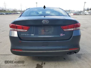 2016 Kia Optima LX with VIN KNAGT4L35G5071417, listed as a Copart auction lot 52211165 with 72,206 mi miles and Salvage Title. Bid and sale history available at carsss.com. Image 6.