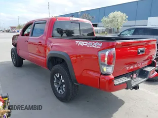 2021 Toyota Tacoma 4WD SR with VIN 3TMCZ5AN0MM416627, listed as a IAAI auction lot 41895966 with 18,250 mi miles. Bid and sale history available at carsss.com. Image 3.