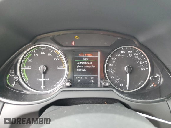 2015 Audi Q5 Hybrid Prestige with VIN WA1C8AFP5FA004140, listed as a Copart auction lot 59724025 with 41,445 mi miles and Clean title. Bid and sale history available at DreamBid. Image 9.